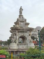 Flora Fountain in Mumbai, India.