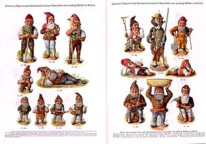 From a catalogue of garden ornaments. 1910